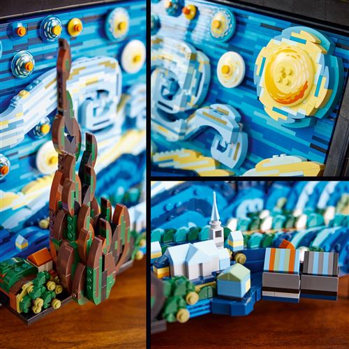 LEGO Ideas 21333 Vincent van Gogh - A Noite Estrelada - Image 6