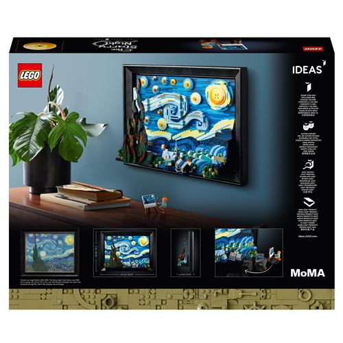 LEGO Ideas 21333 Vincent van Gogh - A Noite Estrelada - Image 9