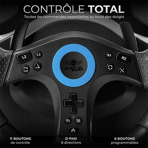 Volante Spirit of Gamer Race Wheel Pro 5 - Multiplataforma - Image 8