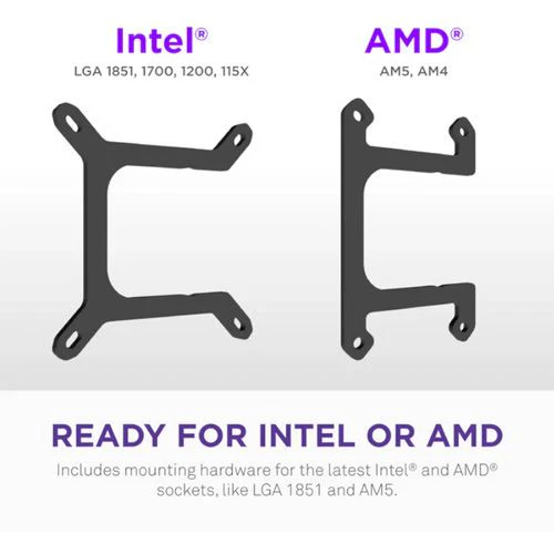 Water Cooler CPU NZXT Kraken Core 240 - RGB - Preto - Image 8