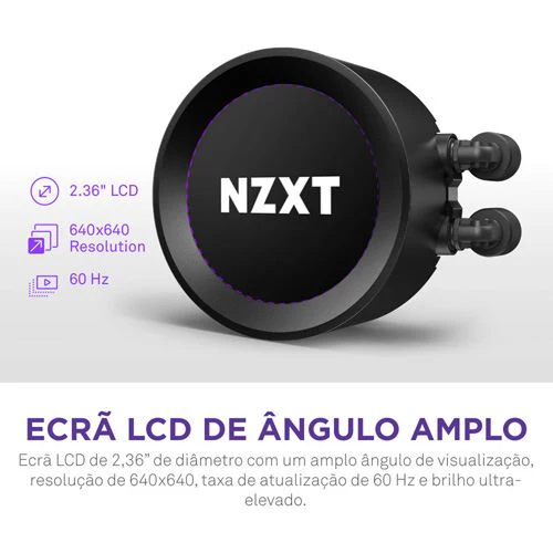 Water Cooler CPU NZXT Kraken Elite 240 RGB - Preto - Image 6