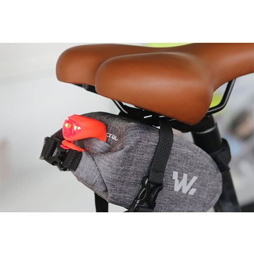 Conjunto de Luzes de Bicicleta Wayscral Danteira e Traseira - Preto e Vermelho - Image 2