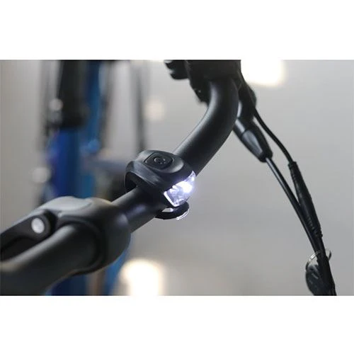 Conjunto de Luzes de Bicicleta Wayscral Danteira e Traseira - Preto e Vermelho - Image 3