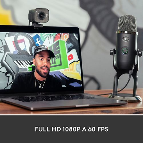 Webcam Logitech StreamCam Full HD 1080p USB 3.1 Type-C - Preto - Image 3