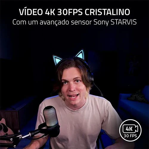 Webcam Razer Kiyo V2 4K UHD - Branco - Image 2
