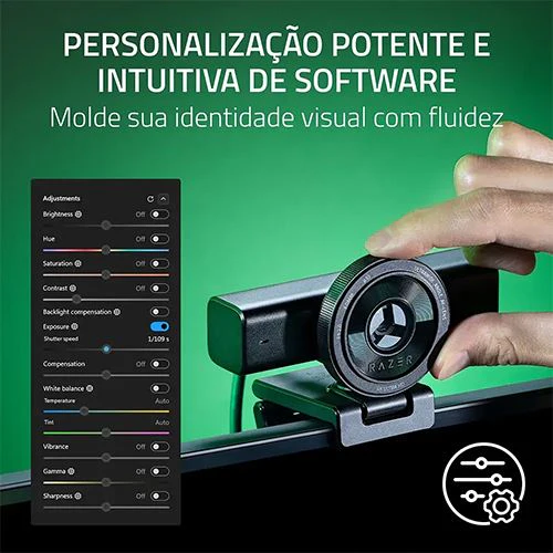 Webcam Razer Kiyo V2 4K UHD - Preto - Image 5
