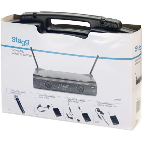 Wireless 2x Micro Lapela SUW50 Stagg - Image 3