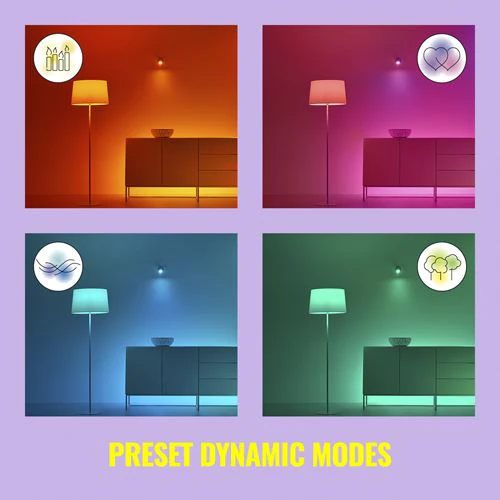 Lâmpada Inteligente com Filamento Wiz E27 - 40W - 470lm - RGB - Image 6