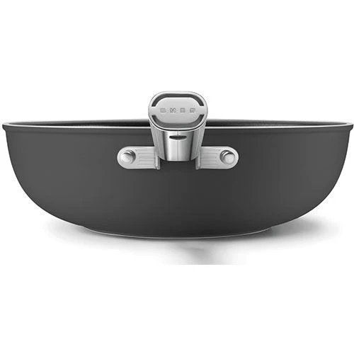 Wok antiaderente Smeg Anni 50 WOF3002BLM | 30cm - Preto - Image 4