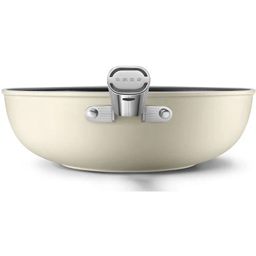 Wok antiaderente Smeg Anni 50 WOF3002CRM | 30cm - Creme - Image 4