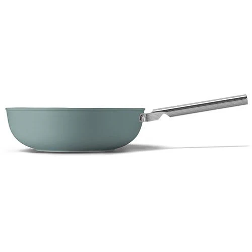 Wok antiaderente Smeg Anni 50 WOF3002EGM | 30cm - Verde esmeralda - Image 2