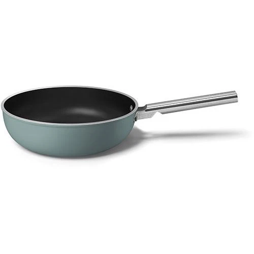 Wok antiaderente Smeg Anni 50 WOF3002EGM | 30cm - Verde esmeralda - Image 3