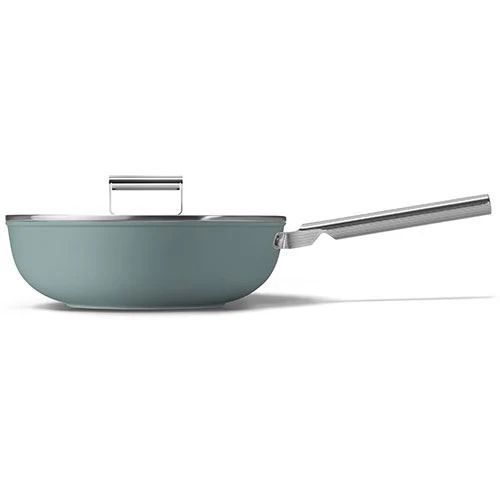 Wok antiaderente Smeg Anni 50 WOF3002EGM | 30cm - Verde esmeralda - Image 6