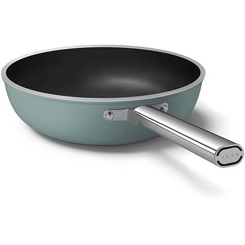 Wok antiaderente Smeg Anni 50 WOF3002EGM | 30cm - Verde esmeralda - Image 7