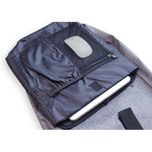Mochila Yeep.me B.140 waterproof - Cinzento Escuro - Image 4