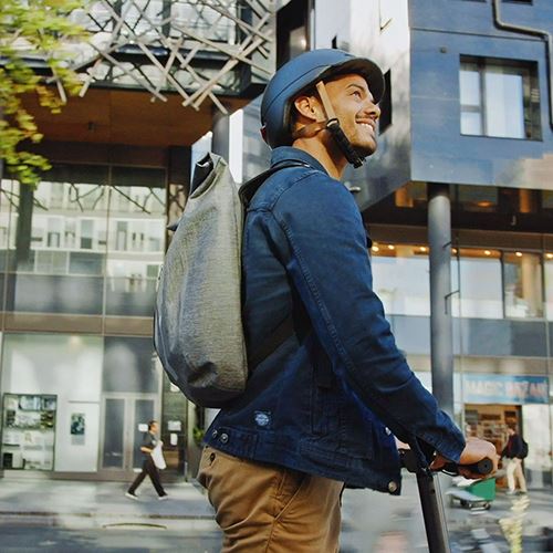 Mochila Yeep.me B.140 waterproof - Cinzento Escuro - Image 8